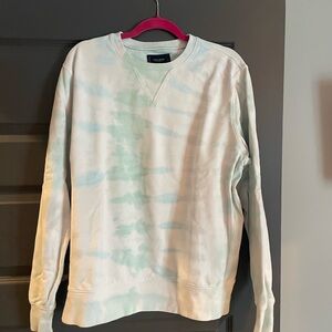 Lucky Brand Men's Crewneck Sweater - Green and White